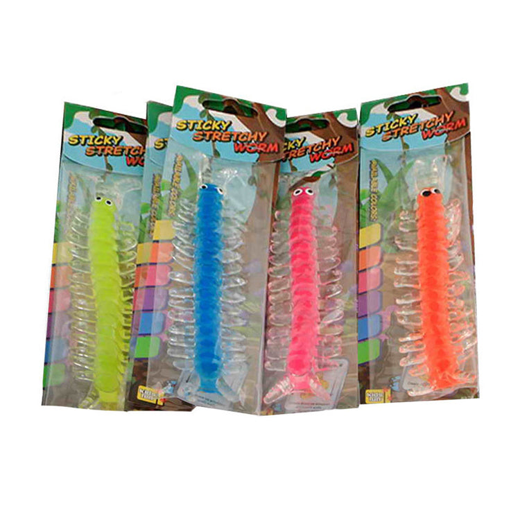 Load image into Gallery viewer, Jono toys sticky stretchy worm