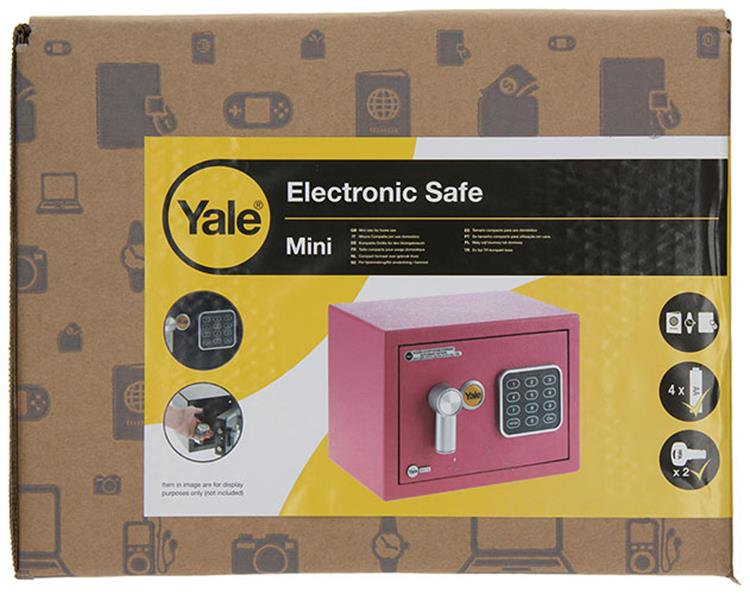 Afbeelding laden in galerijviewer, Yale 1047116 - value safe mini roze | 1 stuks