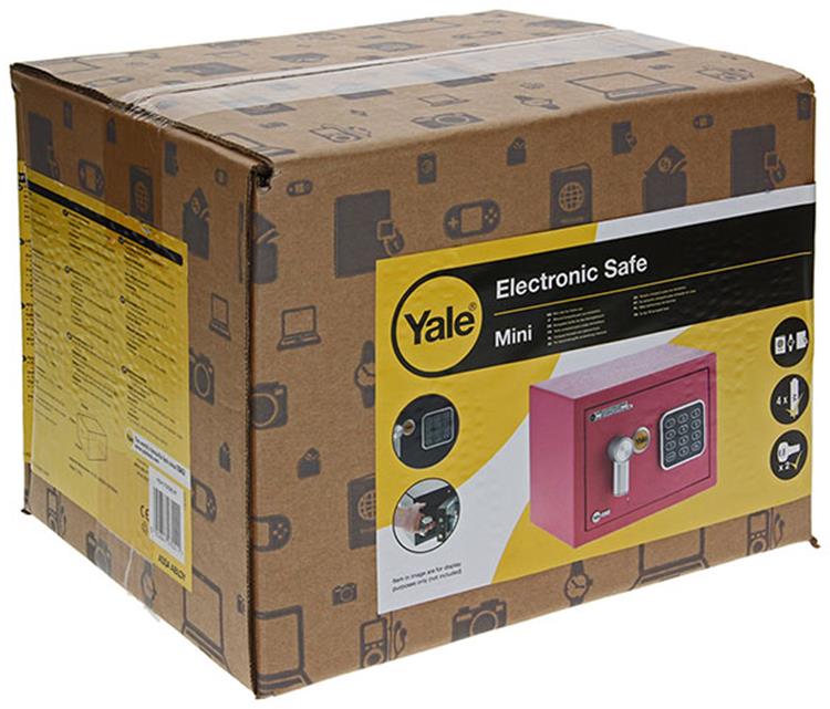 Afbeelding laden in galerijviewer, Yale 1047116 - value safe mini roze | 1 stuks