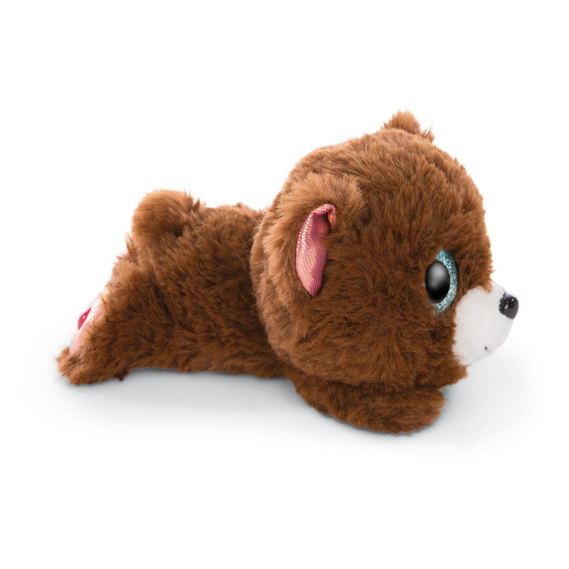 Load image into Gallery viewer, Nici Glubschis Pluchen Knuffel Liggende Beer Mr Cuddle, 15cm