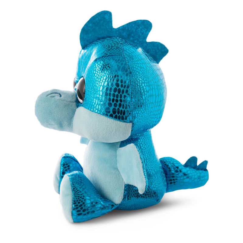 Load image into Gallery viewer, Nici Glubschis Pluchen Knuffel Draak Blauw Jet-Jet, 15cm