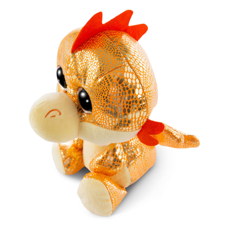Load image into Gallery viewer, Nici glubschis pluchen knuffel draak oranje yo-yo, 15cm