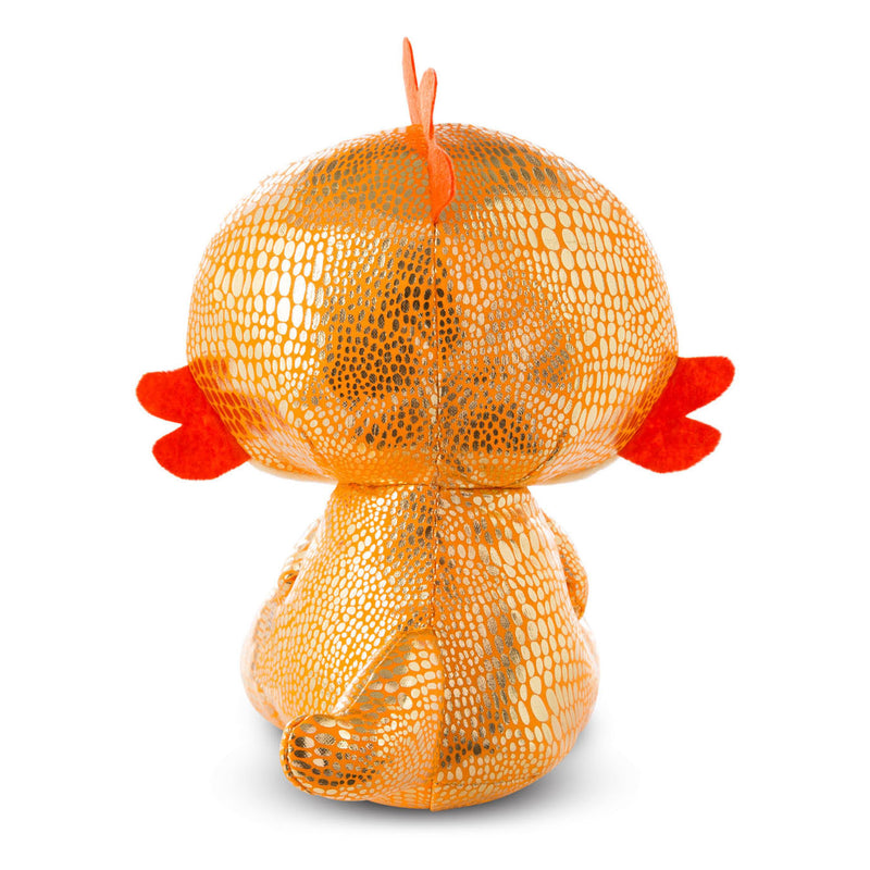 Load image into Gallery viewer, Nici glubschis pluchen knuffel draak oranje yo-yo, 15cm