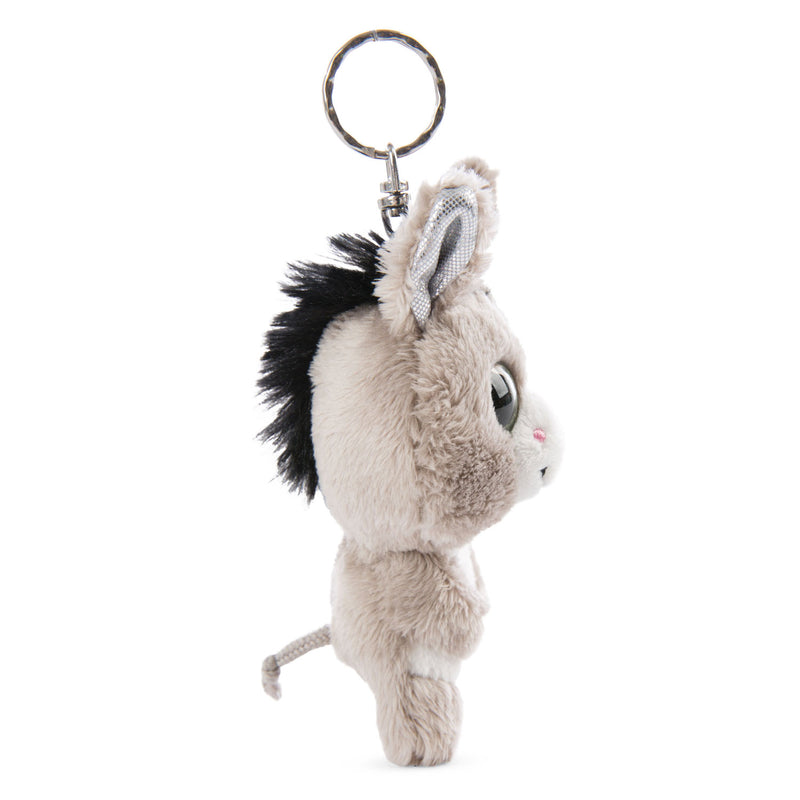 Load image into Gallery viewer, Nici Glubschis Pluchen Sleutelhanger Ezel Donki, 9cm