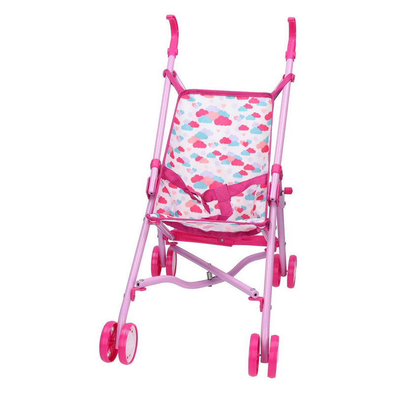 Laden Sie das Bild in Galerie -Viewer, Jono toys poppenbuggy wolken - roze
