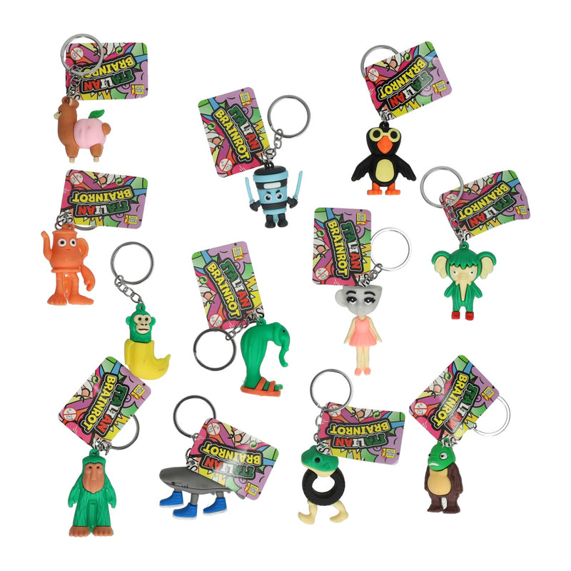 Laden Sie das Bild in Galerie -Viewer, Jono toys brainrot 3d sleutelhanger
