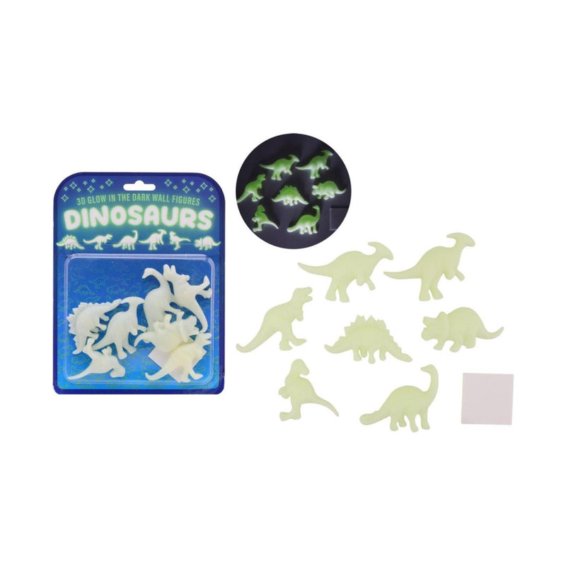 Load image into Gallery viewer, Johntoy john toy glow in the dark 3d muur dino's