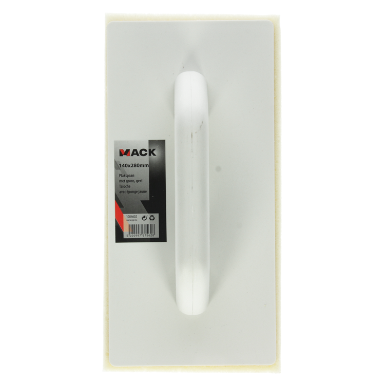 Afbeelding laden in galerijviewer, Mack 1004602 - plakspaan met spons geel 140x280mm | 5 stuks