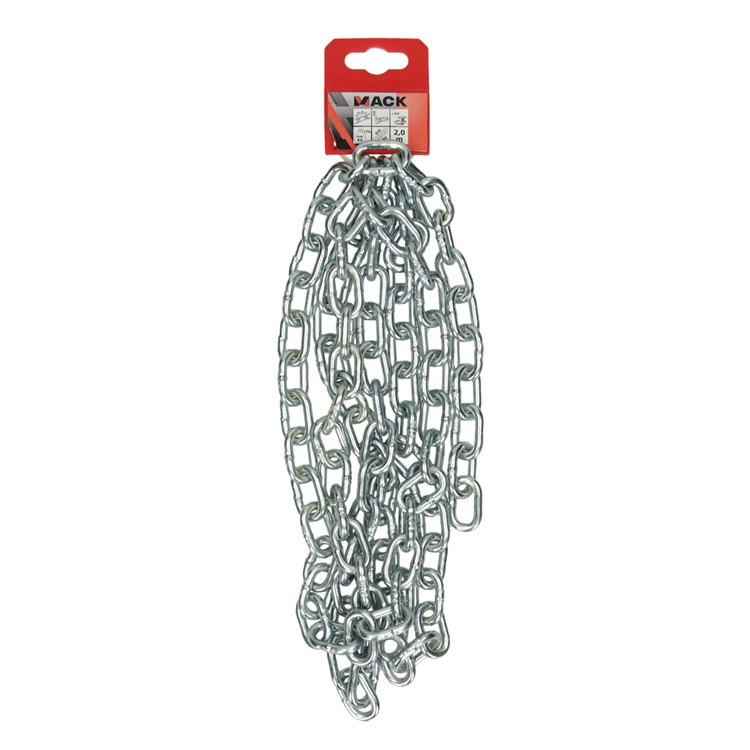 ギャラリービューアに画像をロードする, Mack 1004997 - ketting schakel kort din5685-2ø 5mm l 21mm 2m wwl 125 kg | 5 stuks