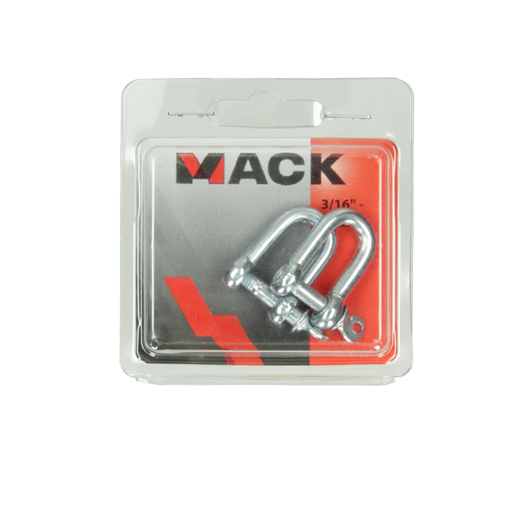 Afbeelding laden in galerijviewer, Mack 1006830 - 2 kelven verzinkt recht bl 3 16 inch - 5mm | 5 stuks