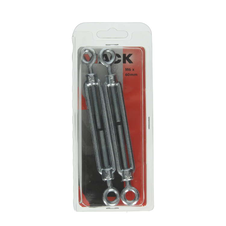 Cargue la imagen en el visor de la galería, Mack 1006878 - 2spanners 2 ogen verzinkt m6x60mm bl | 5 stuks
