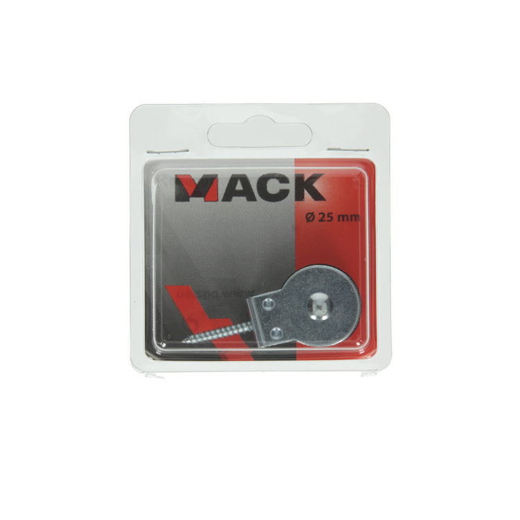 Afbeelding laden in galerijviewer, Mack 1006907 - 1 katrol nyl.wiel + schroef25mm bl | 5 stuks