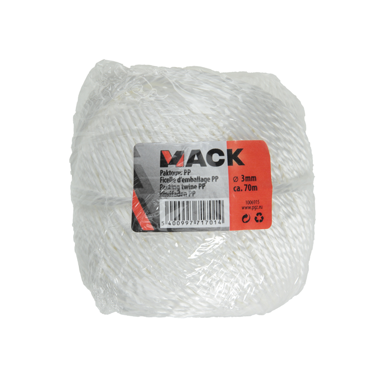 Afbeelding laden in galerijviewer, Mack 1006915 - paktouw pp 3mm ca 70m | 10 stuks