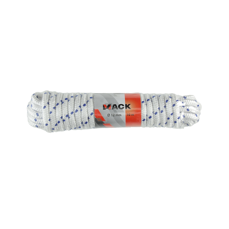 Afbeelding laden in galerijviewer, Mack 1006926 - pp gevlochten wit blauw streng12mm 10m | 5 stuks