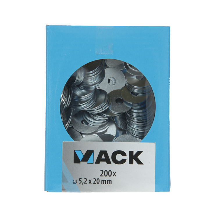 Chargez l'image dans la visionneuse de la galerie, Mack 1007119 - carrosserieringen 200 st 5,2 x 20 mm | 5 stuks