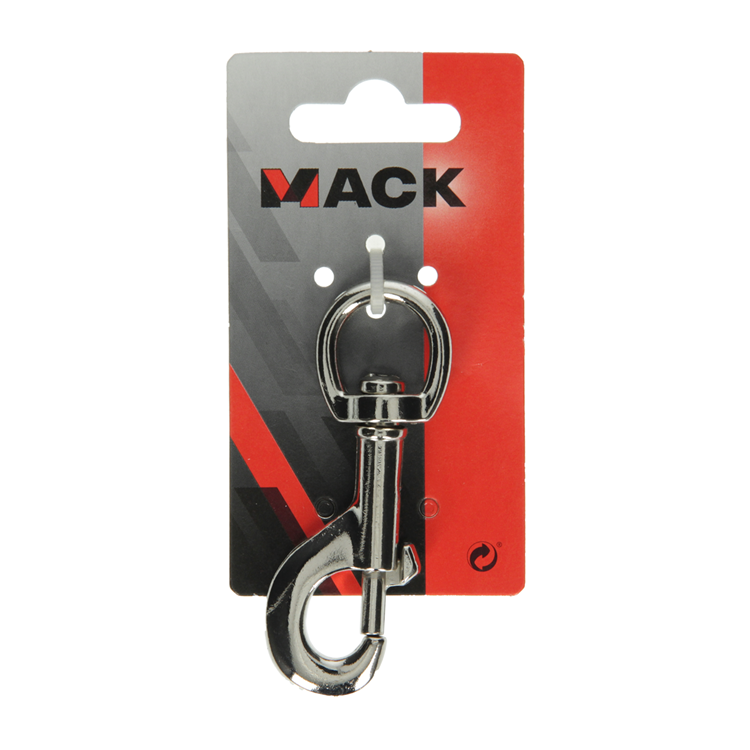 Afbeelding laden in galerijviewer, Mack 1008476 - 1 musketonhaak 16 x 89mm vernikkeld | 10 stuks