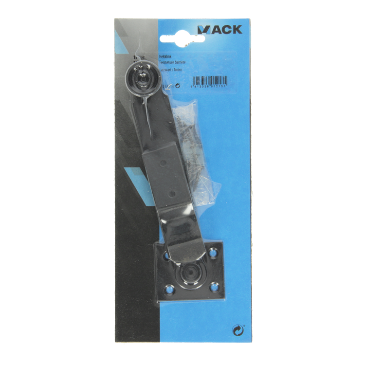 Laden Sie das Bild in Galerie -Viewer, Mack 1013313 - 1 hekklink zwart geplastif. | 3 stuks