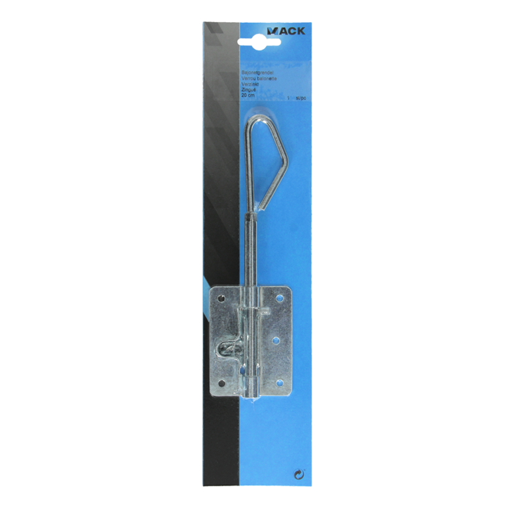 Laden Sie das Bild in Galerie -Viewer, Mack 1015869 - 1 bajonetgrendel verzinkt 20cm | 5 stuks