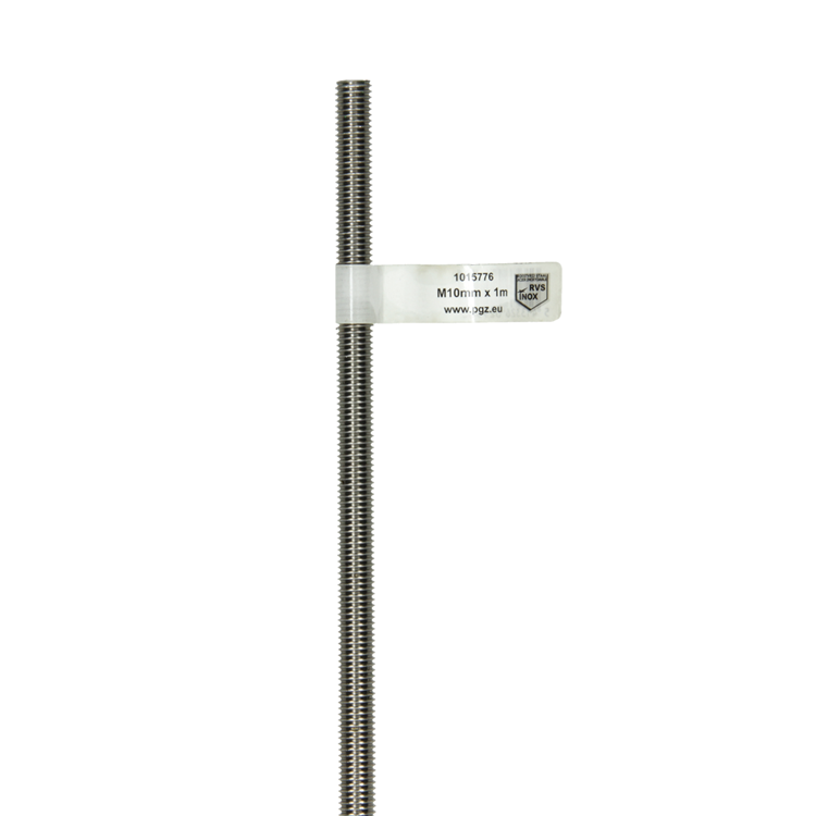 Afbeelding laden in galerijviewer, Mack 1015776 - draadeinden inox a2 din 976 m10x1m | 10 stuks