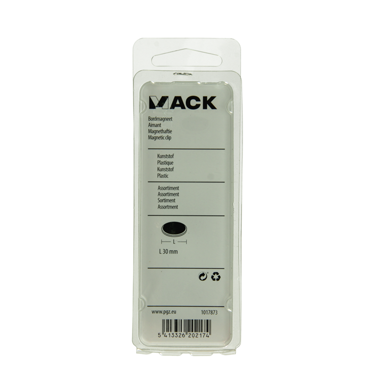 Afbeelding laden in galerijviewer, Mack 1017873 - bordmagneet kunststof assortiment 5 st 30 mm | 10 stuks