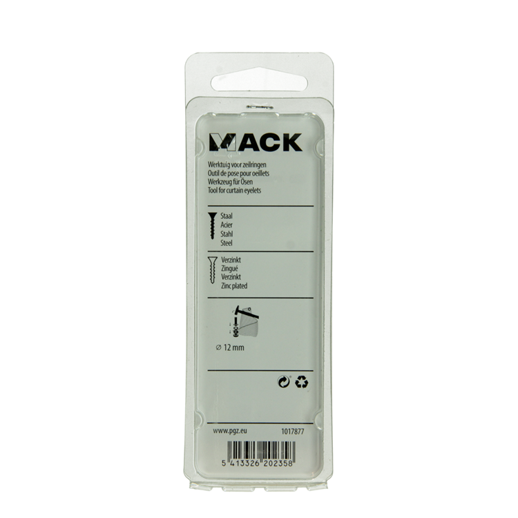 Afbeelding laden in galerijviewer, Mack 1017877 - werktuig voor zeilringen staal1 st 12 mm | 5 stuks