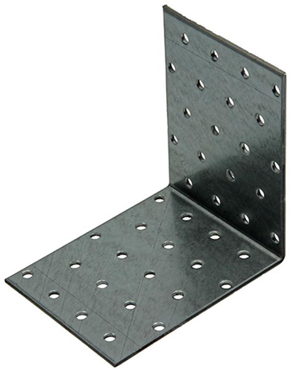 Afbeelding laden in galerijviewer, 1005191 - verbindingshoek 100x100x80x2,5mm | 20 stuks