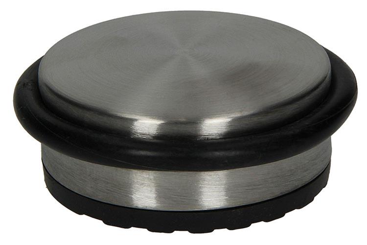 Laden Sie das Bild in Galerie -Viewer, Mack 1005318 - zware deurstop inox look 1,3 kg ø 95 mm 1 st pc | 6 stuks