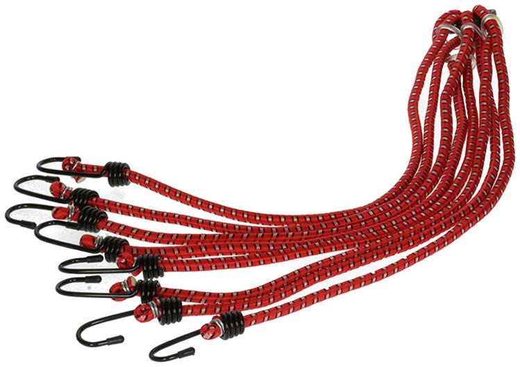 Laden Sie das Bild in Galerie -Viewer, Mack 1006829 - snelbinder elastisch 8 haken rood | 5 stuks