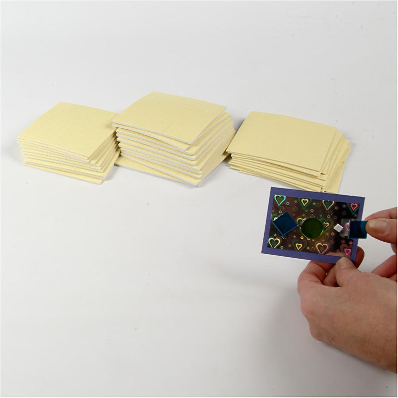 Load image into Gallery viewer, Https: www.cchobby.nl 3d-foam-pads-afm-5x5-mm-dikte-1-2-3-mm-30x400-stuk-1-doos