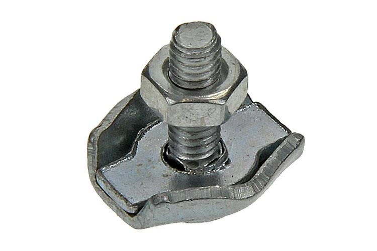 Afbeelding laden in galerijviewer, Mack 1006862 - 2 staaldraadklemmen simplex verzinkt 2mm bl | 5 stuks