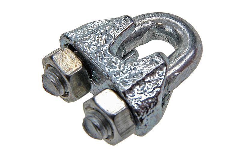 Afbeelding laden in galerijviewer, Mack 1006865 - 4 staaldraadklemmen crosby verzinkt 5mm bl | 5 stuks