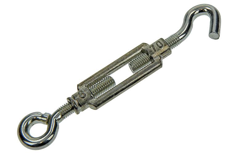 Chargez l'image dans la visionneuse de la galerie, Mack 1006874 - 2 spanners: oog + haak verzinkt m8x70mm bl | 5 stuks