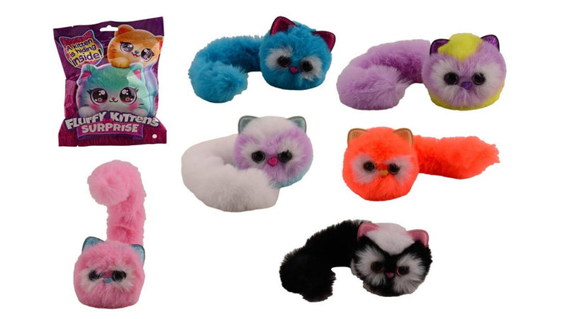ギャラリービューアに画像をロードする, Johntoy pluizige kitten met lange staart