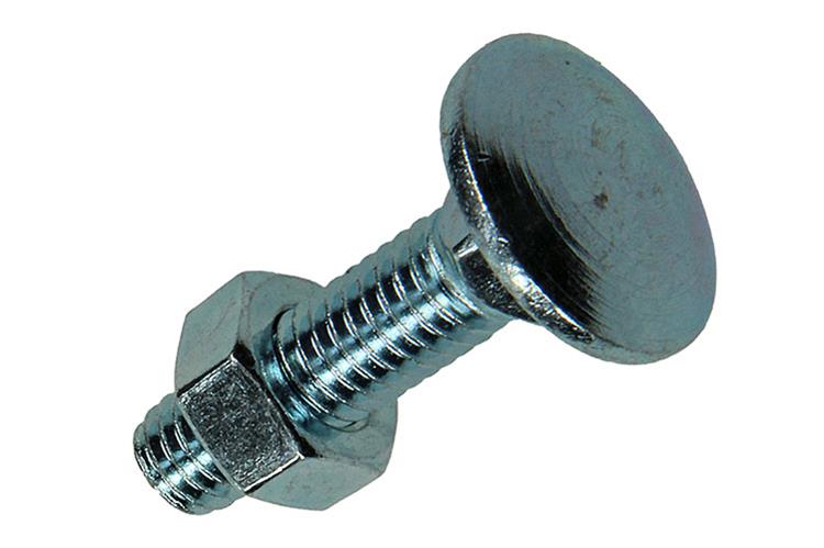 Afbeelding laden in galerijviewer, Mack 1007058 - houtbout + moer verzinkt 100 st 8 x 30 mm | 4 stuks