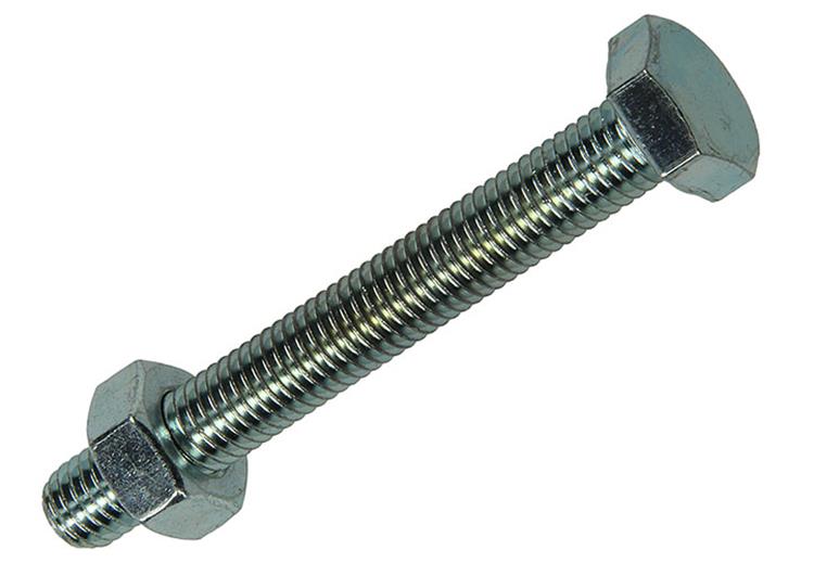 Afbeelding laden in galerijviewer, Mack 1007084 - tapbout + moer verzinkt 50 st 10 x 80 mm | 2 stuks