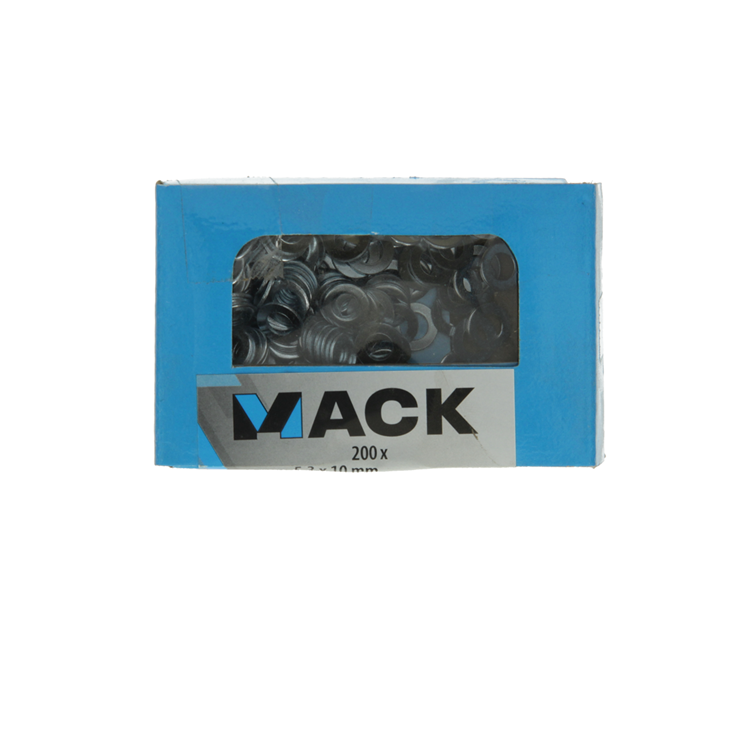 Afbeelding laden in galerijviewer, Mack 1007109 - sluitringen 200 st m5 | 10 stuks