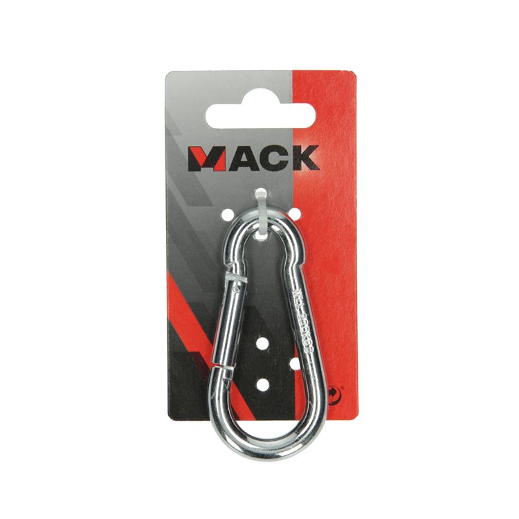 Chargez l'image dans la visionneuse de la galerie, Mack 1008437 - 1 karabijnhaak + veer 8 x 80mm verzinkt | 10 stuks