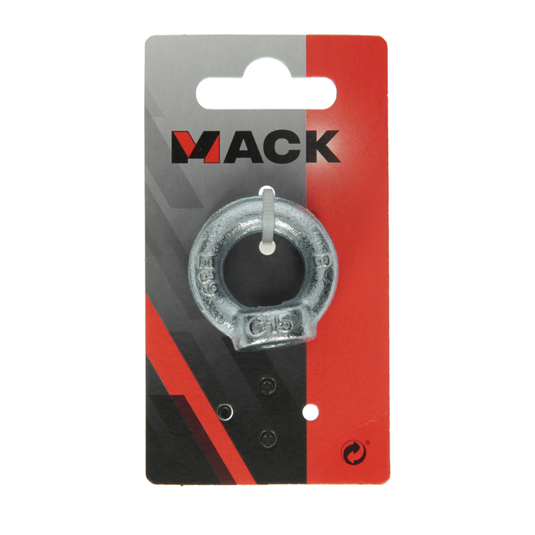 Laden Sie das Bild in Galerie -Viewer, Mack 1008484 - 1 ringmoer din 582 m8 verzinkt | 10 stuks