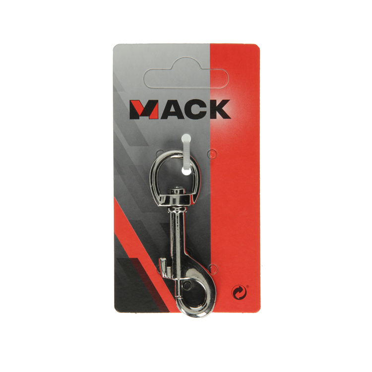Afbeelding laden in galerijviewer, Mack 1008487 - 1 musketonhaak 13 x 68mm vernikkeld | 10 stuks