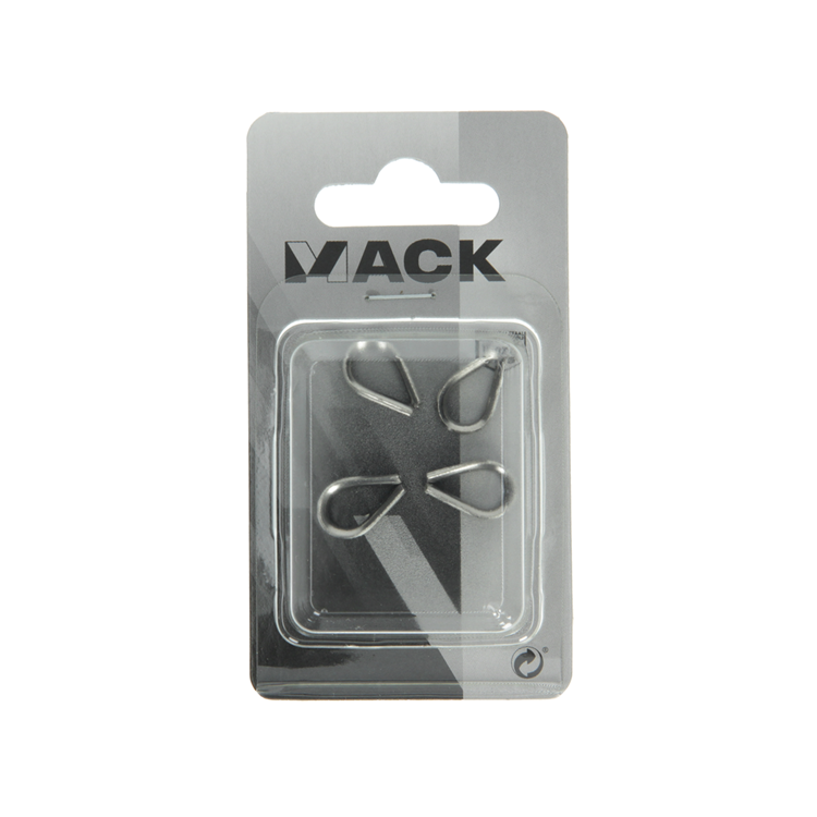 Afbeelding laden in galerijviewer, Mack 1008489 - 4 kousen 2mm inox | 10 stuks