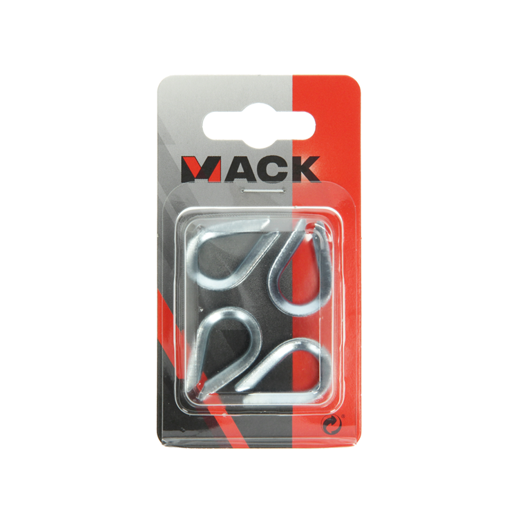 Laden Sie das Bild in Galerie -Viewer, Mack 1008503 - 4 kousen 3,5mm verzinkt | 10 stuks