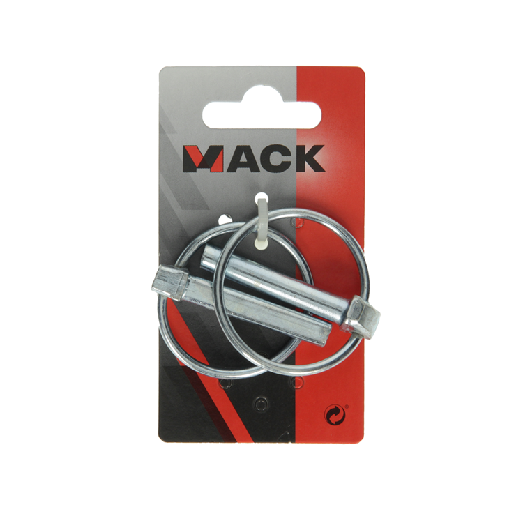 Chargez l'image dans la visionneuse de la galerie, Mack 1008537 - 2 plooibare borgpennen 8mm verzinkt | 10 stuks