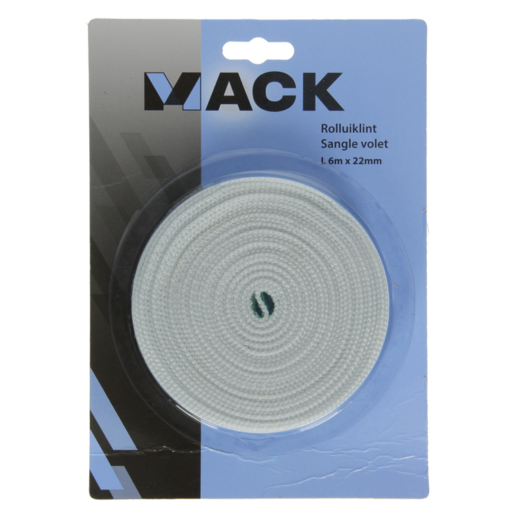 Afbeelding laden in galerijviewer, Mack 1010056 - rolluiklint 6mx22mm | 5 stuks