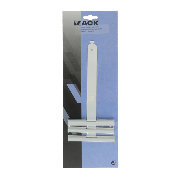 Afbeelding laden in galerijviewer, Mack 1010095 - 3 ophangveren vr rolluikmini l 174mm | 5 stuks