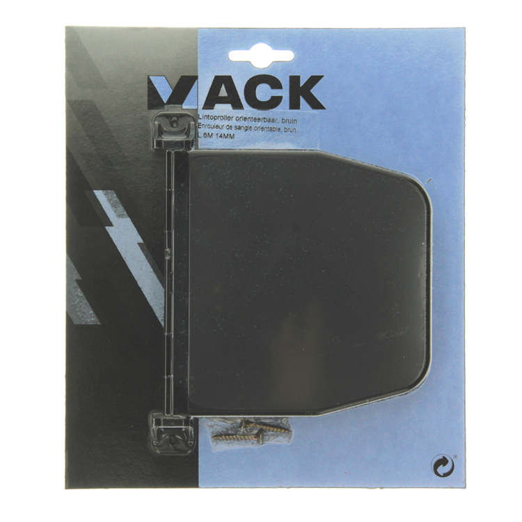 Afbeelding laden in galerijviewer, Mack 1010103 - 1 lintoproller orienteerbaar bruin 6m 14mm | 5 stuks