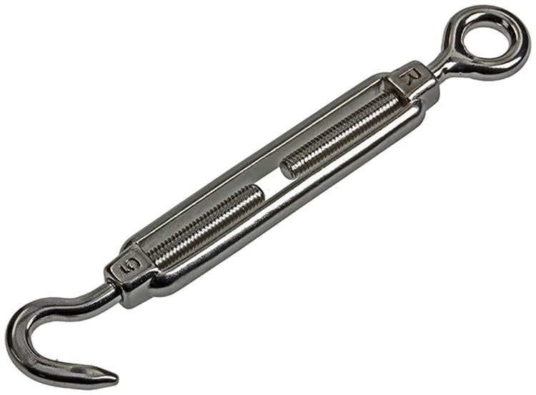 Chargez l'image dans la visionneuse de la galerie, Mack 1008436 - 2 spanners oog + haak m5 x 50mm inox | 10 stuks