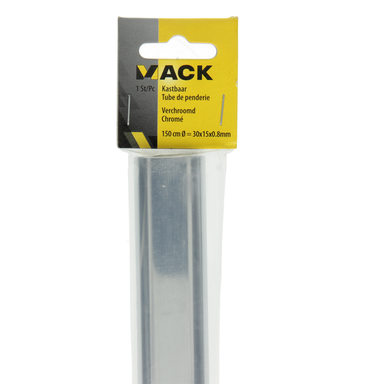 Afbeelding laden in galerijviewer, Mack 1014448 - kastbaar verchroomd l 150 cm h 30 x b 15 x 0,8 mm | 5 stuks