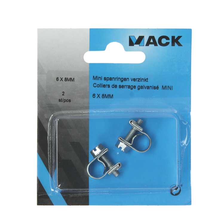 Afbeelding laden in galerijviewer, Mack 1011652 - slangklem verz 6-8mm 2st | 12 stuks