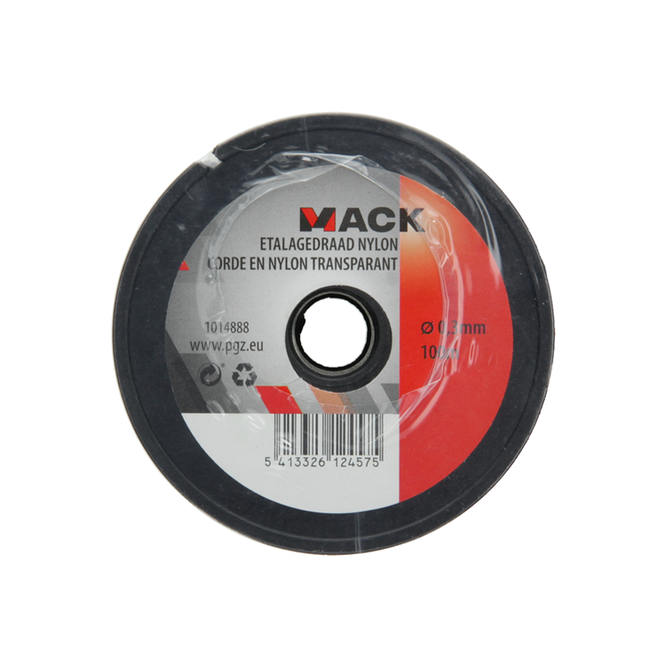 Afbeelding laden in galerijviewer, Mack 1014888 - etalagedraad nylon haspel 0,3mm 100m | 10 stuks