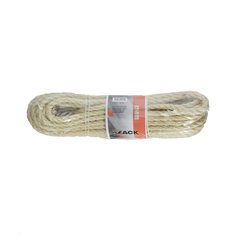 Afbeelding laden in galerijviewer, Mack 1014927 - sisal gedraaide streng 10mm ca 20m | 5 stuks